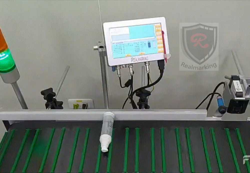 [噴印機](生技圓瓶噴印)-RA+ 勁騰興業 噴字機 噴碼機  噴印機