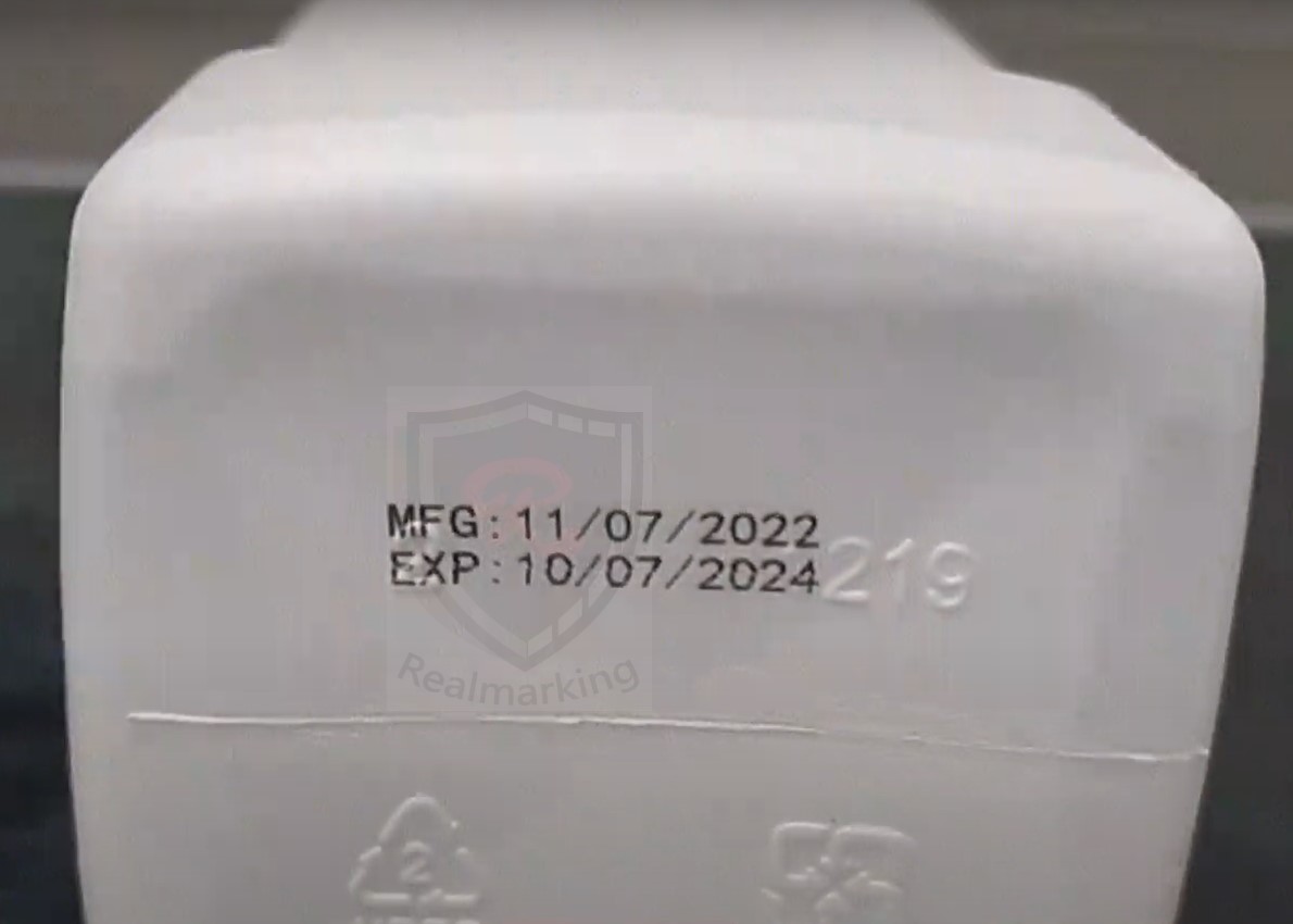 [噴印機](清潔用品瓶底噴印)-RA+ 勁騰興業 噴字機 噴碼機 